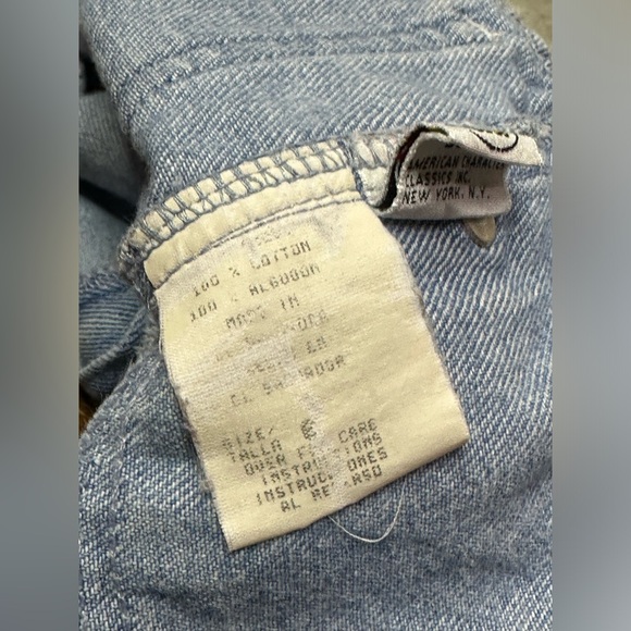 Vintage 90’s Kids Mickey & Co Embroidered Denim Shorts - 0276 - Picture 8 of 10